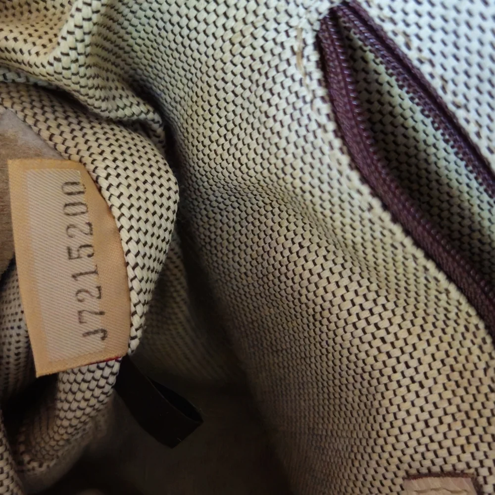 Dooney & Bourke Cream Leather Satchel